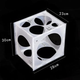 11 holes open birthday party a wedding wedding party decoration balloon size measuring boxes balloons box