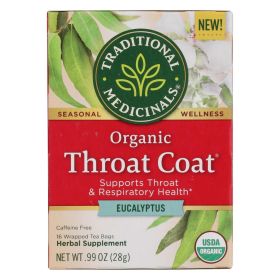 Traditional Medicinals - Herbal Tea Thrt Ct Eclyp - Case Of 6 - 16 Bag