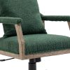 COOLMORE Computer Chair Office Chair Adjustable Swivel Chair Fabric Seat Home Study Chair