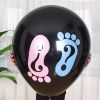 1 Set Party Decoration Balloon Boy Or Girl Gender Reveal Black Latex Balloon Baby Shower Confetti Ballons Birthday Gender Reveal