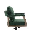 COOLMORE Computer Chair Office Chair Adjustable Swivel Chair Fabric Seat Home Study Chair